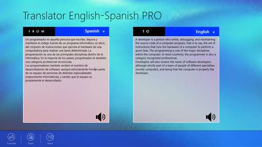 Translator English-Spanish PRO screenshot 2