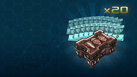 Caja sumin. cosmét. Horzine | Paq. oro Serie 7