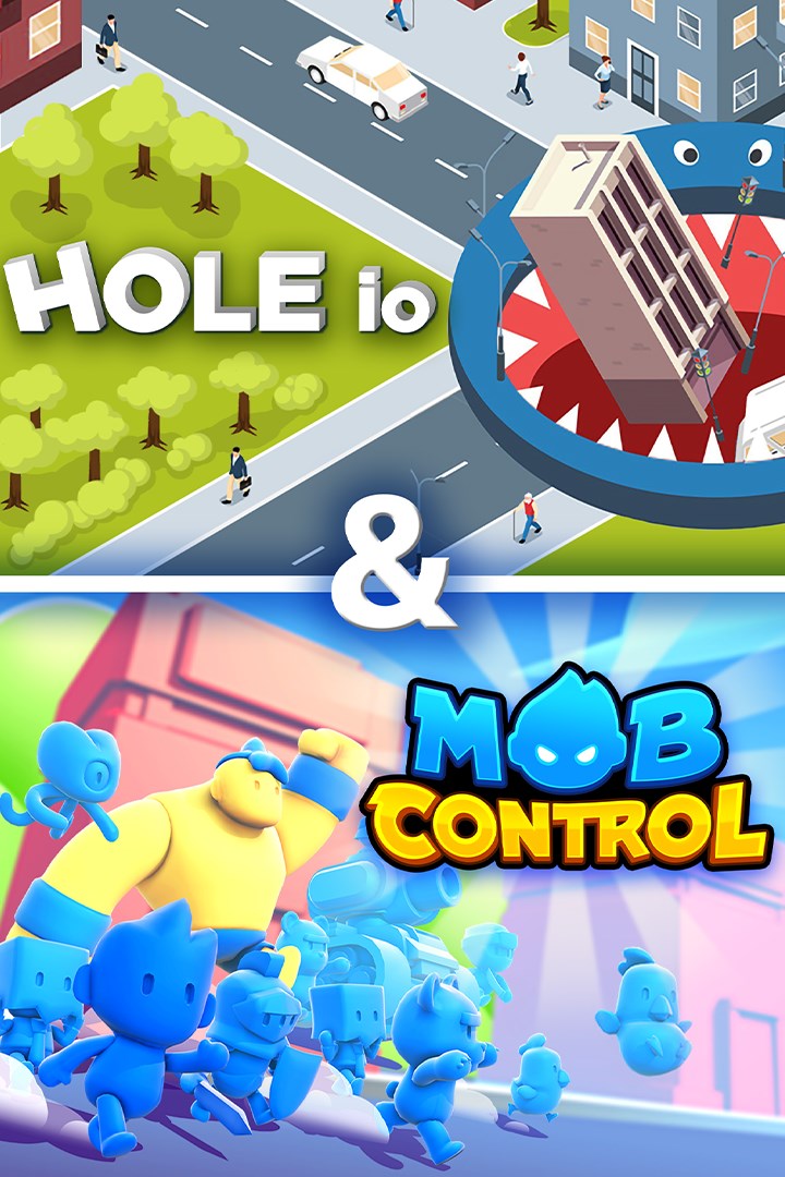 Hole io & Mob Control