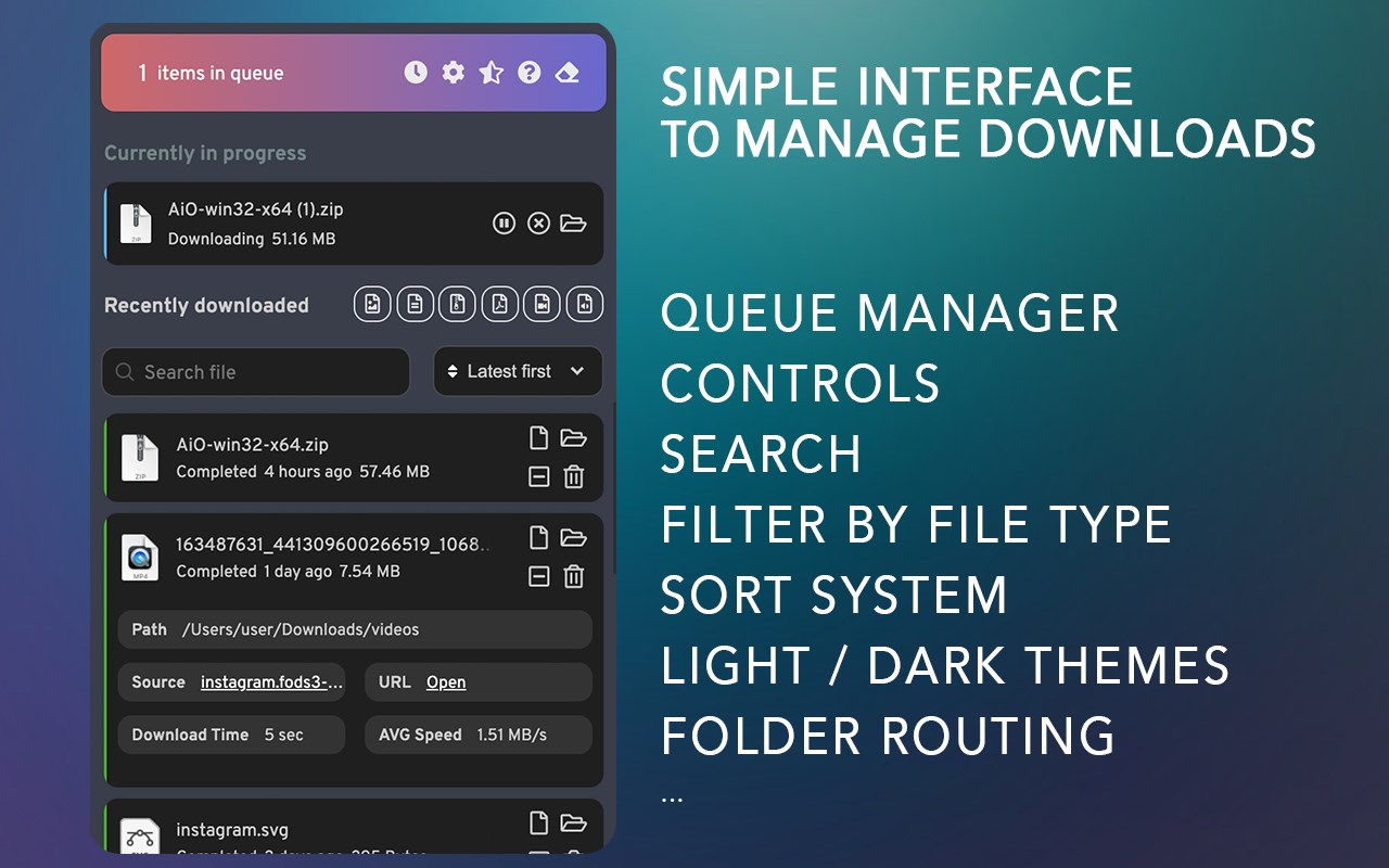 Advanced Download Manager