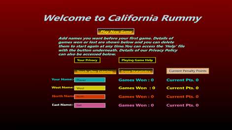 California Rummy Screenshots 1