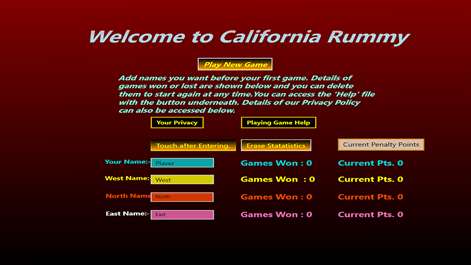 California Rummy Screenshots 1
