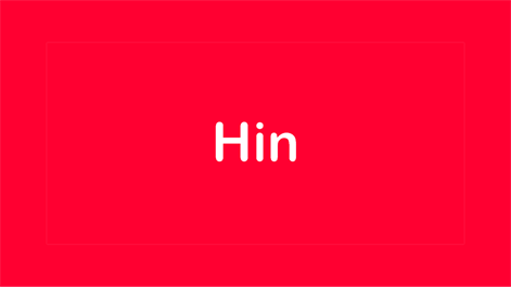 Hinglish to Hindi Screenshots 1