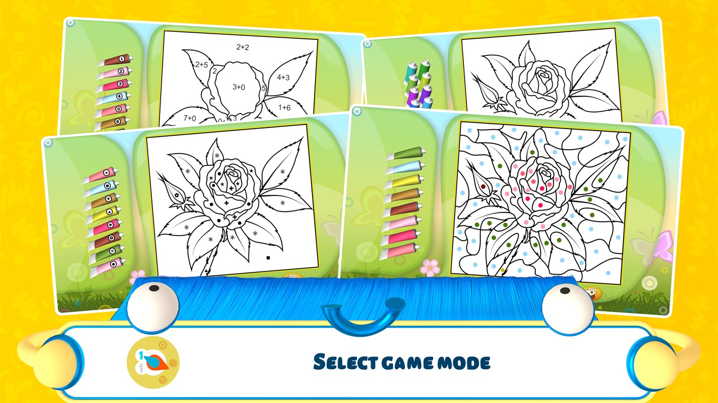 #1. Flowers - Color by Numbers (Xbox) By: Kedronic UAB