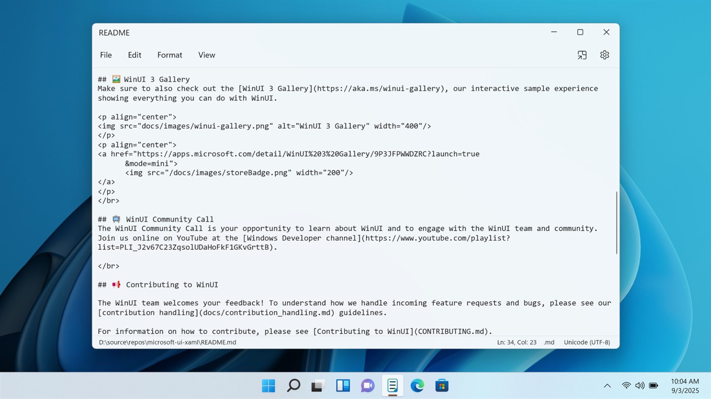 #1. Quick Pad - Fluent Notepad App (Windows) Podle: Quick Pad
