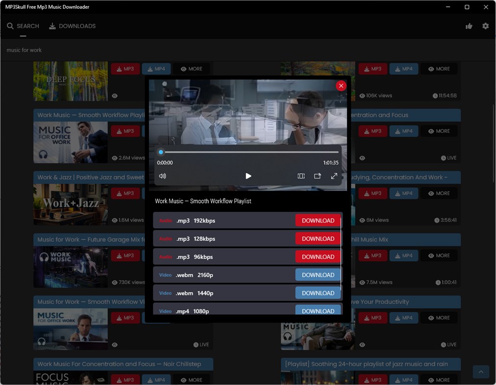 #2. MP3Skull MP3 Music & Video Downloader (Windows) Door: Dat Le Thanh
