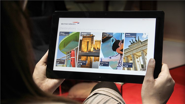 The British Airways Inspiration App - PC - (Windows)