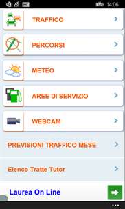 Traffico Autostrade screenshot 3