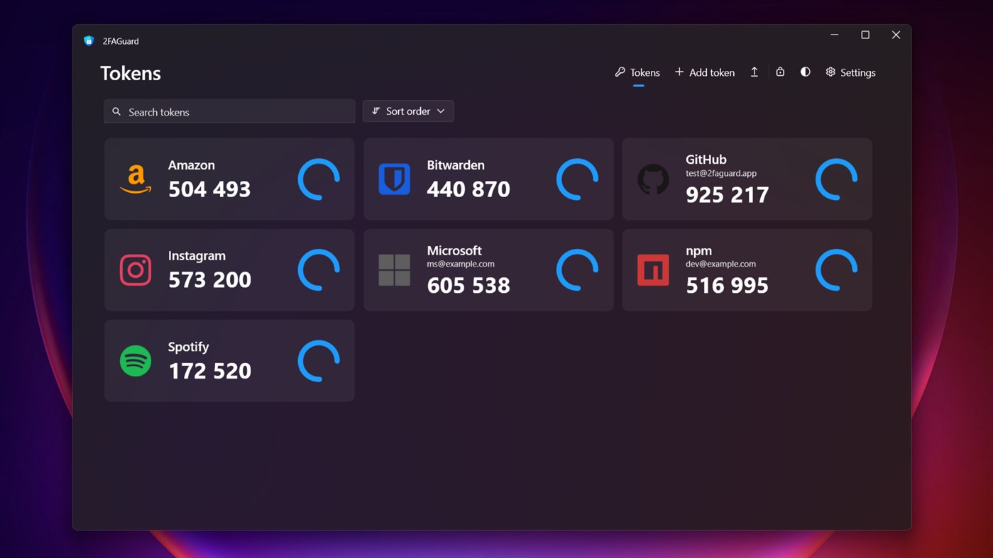 #4. 2FAGuard (Windows) 由: Timo Kössler