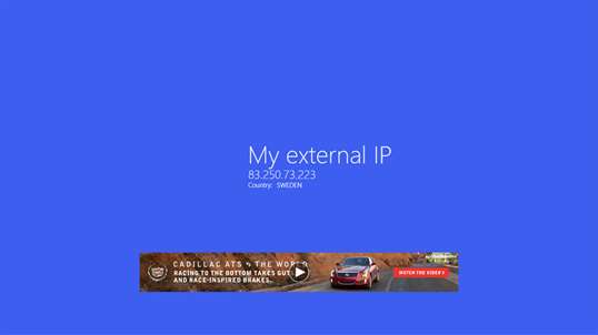 My external IP screenshot 2