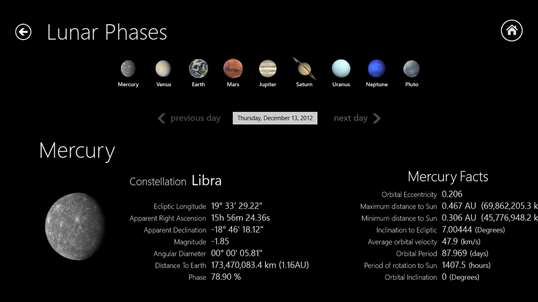 Lunar Phases screenshot 6
