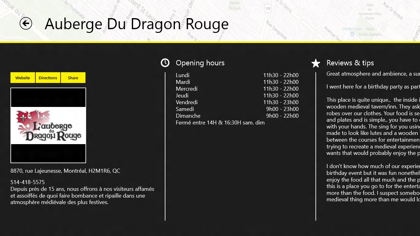 Yellow Pages Canada for Windows 10