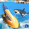 Big White Shark Attack Sim 3D - Angry Fish Hunting