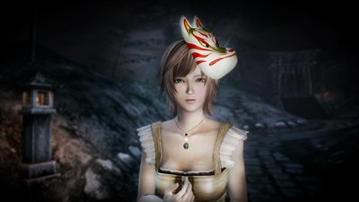 Ruka/Misaki/Choshiro-Exclusive Accessory (Spirit Stone Flashlight Hat & Fox Mask) — скриншот 1