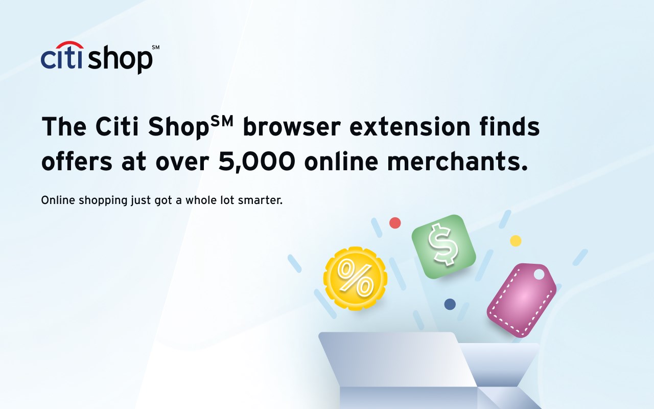 Citi Shop℠: Smarter Online Shopping