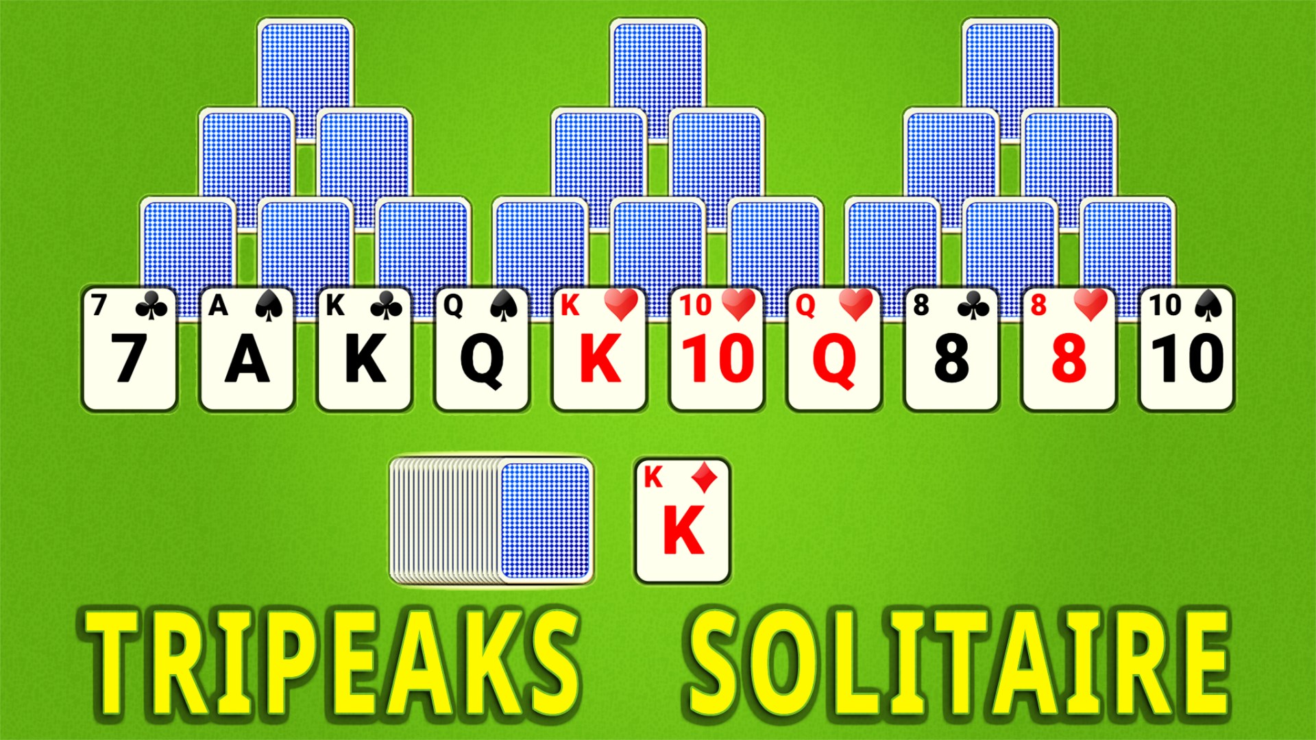 Tripeaks Solitaire  Play Free Online at Solitaire 365