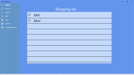 Simple shopping screenshot 5