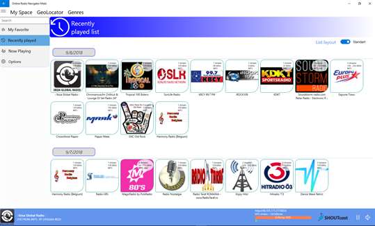 Online Radio Navigator Mobi screenshot 10