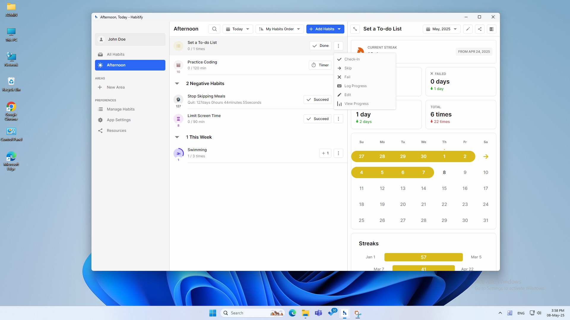 Habitify: Habit Tracker screenshot
