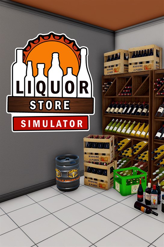 Box shot of Liquor Store Simulator