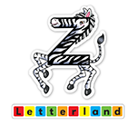 Letterland Stories: Zig Zag Zebra