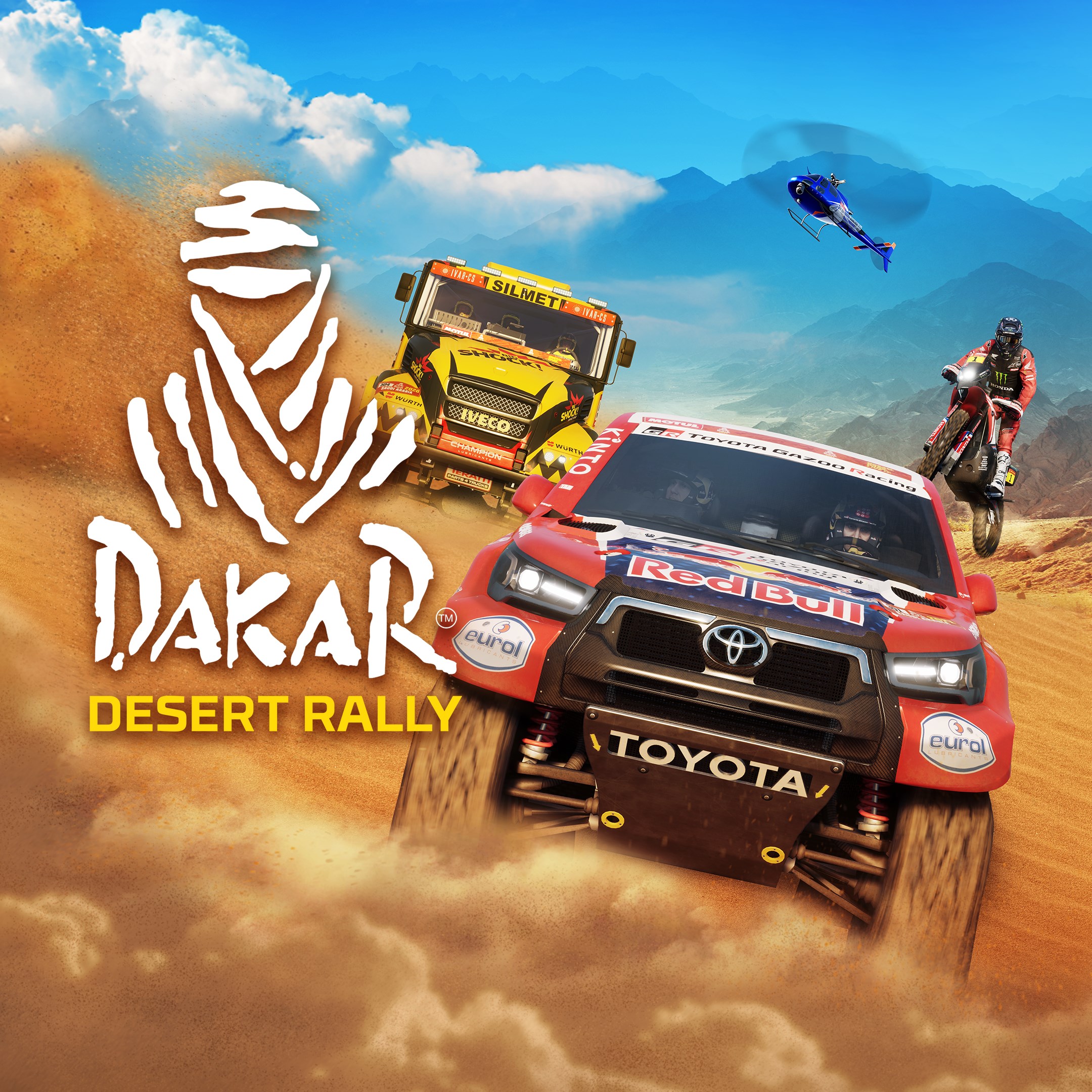 Rally Dakar пустыня