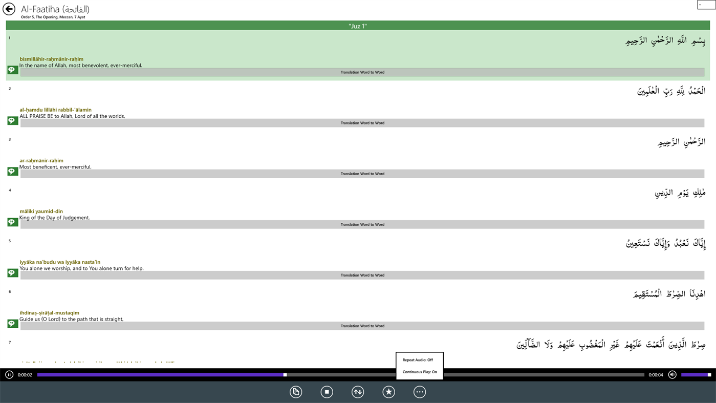 #4. Quran Mobile (Windows) 来自: OreliC