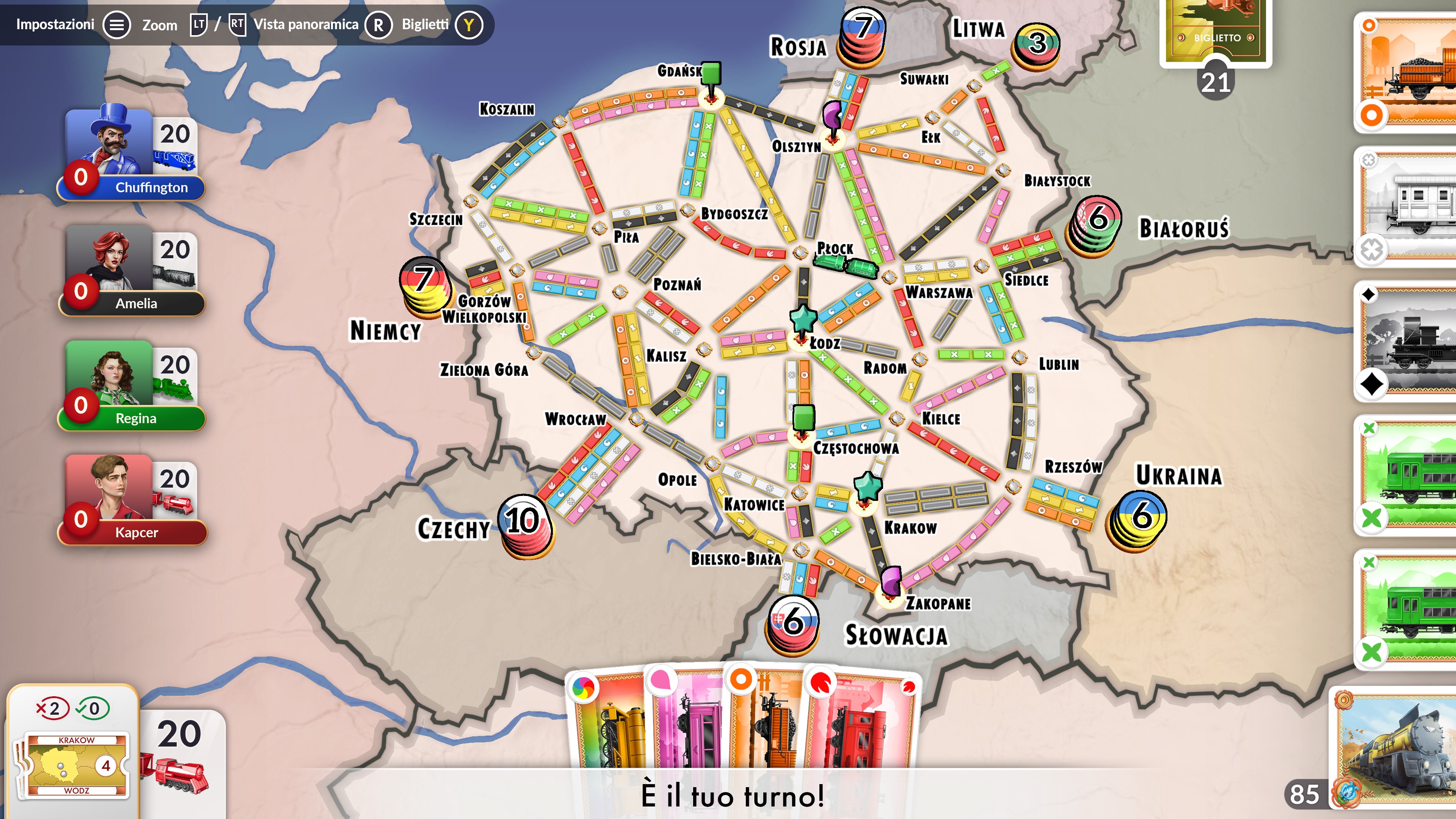 Ticket to Ride®: Poland Expansion | Xbox | Chiave | Privato