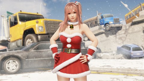 [Retour] DOA6 costume Lutin de Noël - Honoka