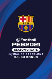 eFootball PES 2021 myClub FC BARCELONA Squad BONUS