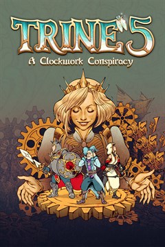 Cover poster for Trine 5: A Clockwork Conspiracy