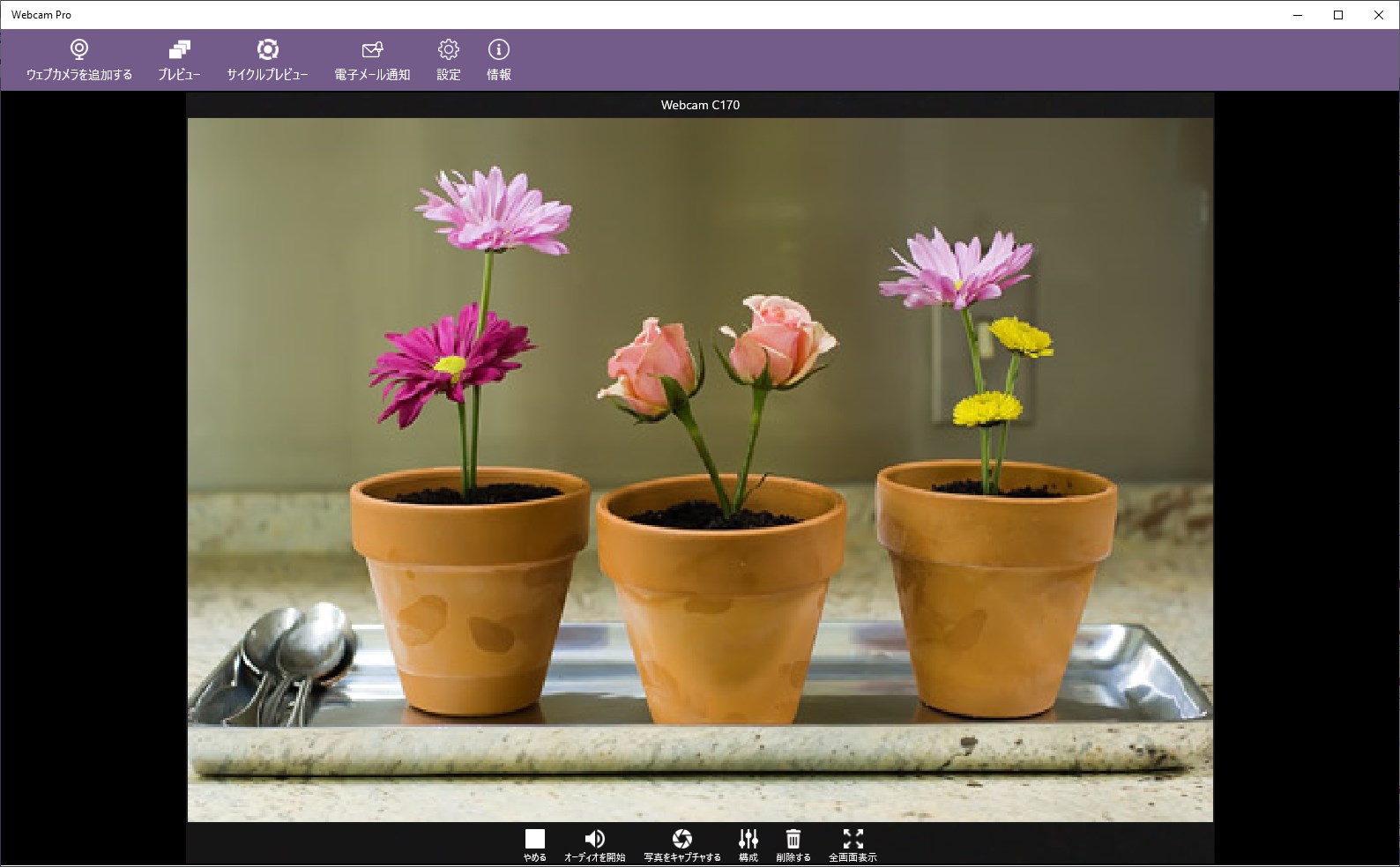 Webcam Pro - Windows に無料でダウンロードしてインストールする