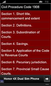 Indian Law Eng screenshot 2