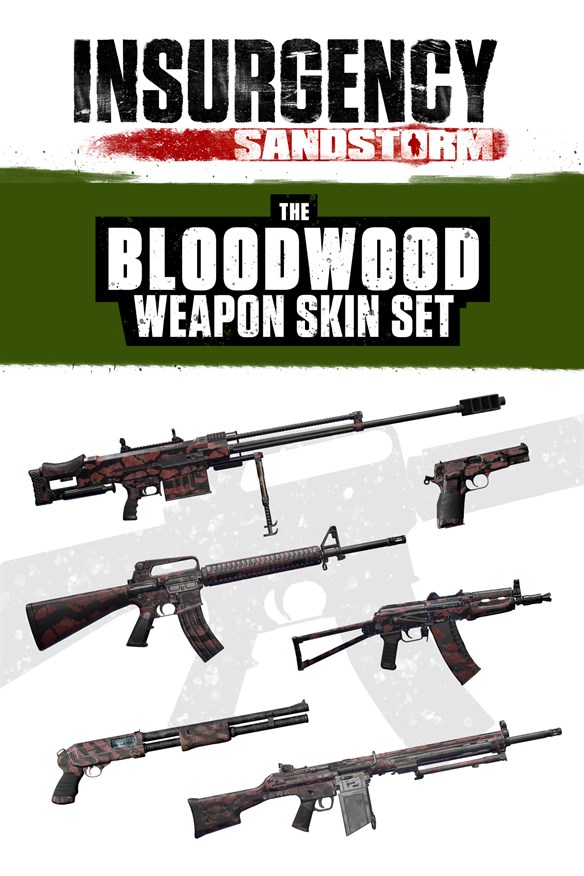 Insurgency: Sandstorm - Bloodwood Weapon Skin Set Xbox Series X|S and Xbox One cover art