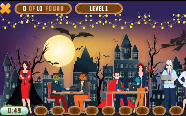 Scary Halloween Party Game