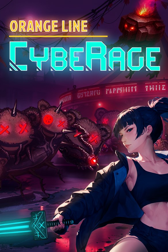 CybeRage: Orange Line DLC Xbox Series X|S and Xbox One cover art