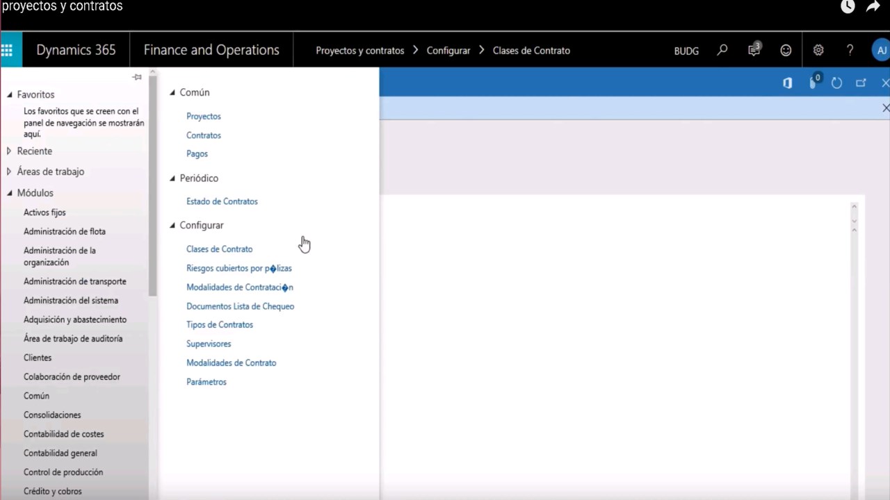 Snapshot 3 of Projects and Contracts