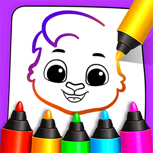 Jeux de dessin: peins et coloriages pour enfants