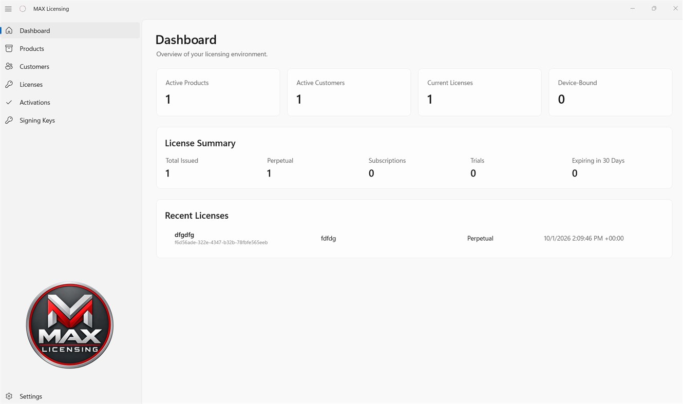 #1. MAX LICENSING (Windows) Oleh: Maximus Security