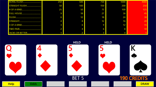 Video Poker Strategy screenshot 2