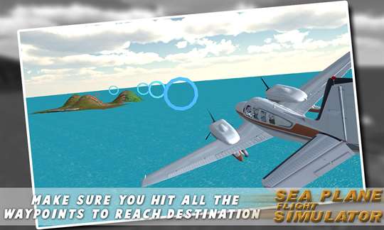 Sea Plane Extreme Flight 3D screenshot 3