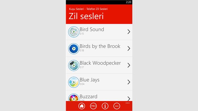 kusu sesleri telefon zil sesleri al microsoft store tr tr
