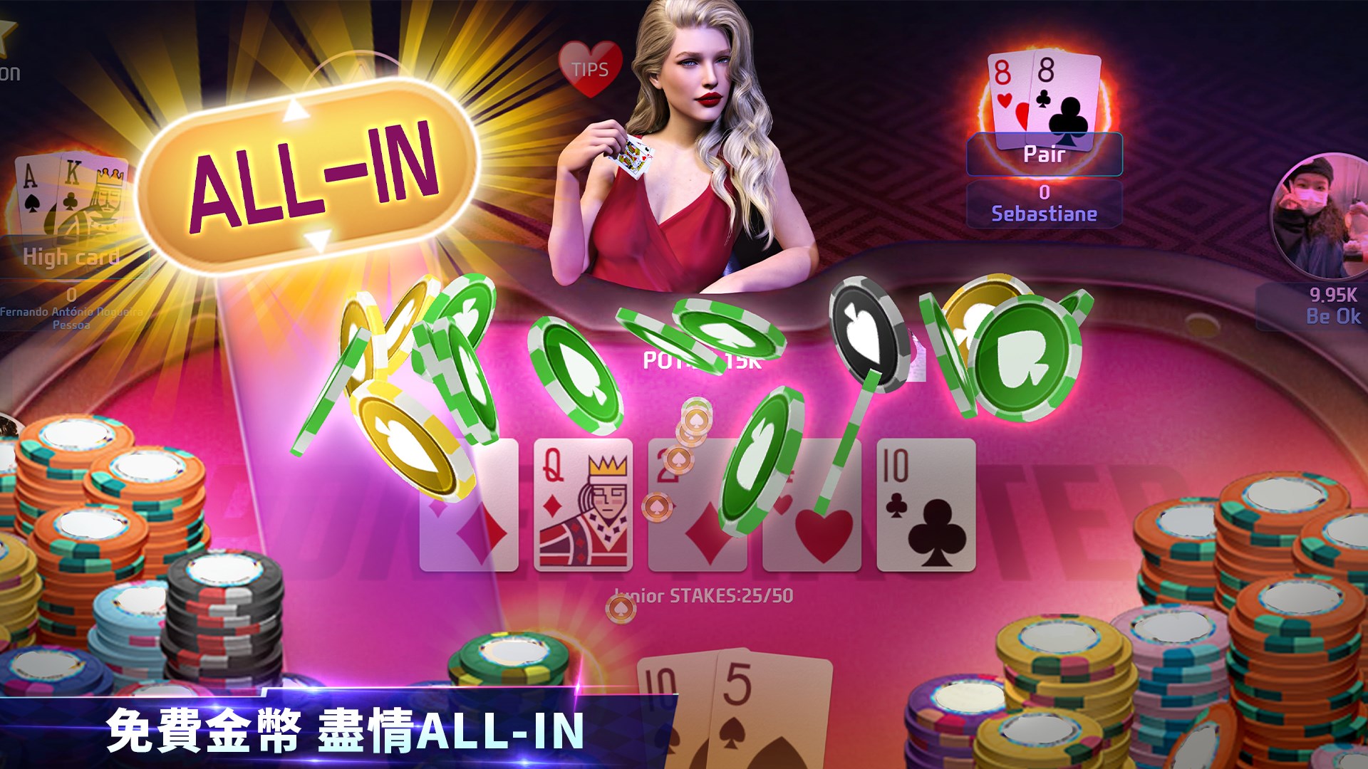 Poker Master - 德州撲克、輪盤、二十一點、百家樂、奧馬哈、老虎機、提恩帕蒂- 在Windows 上免費下載並播放| Microsoft  Store