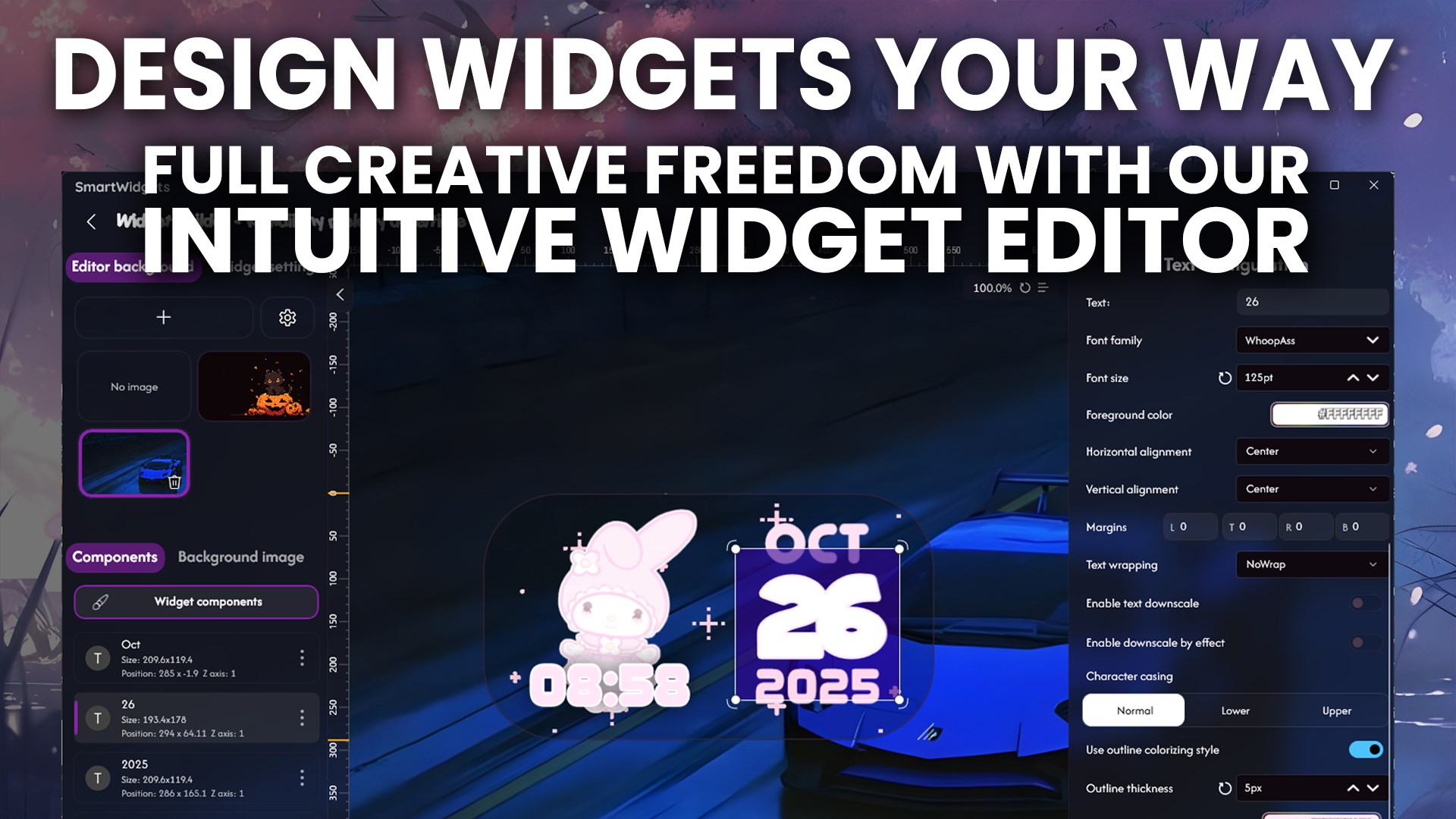 Smart Widgets - Customizable Widgets screenshot
