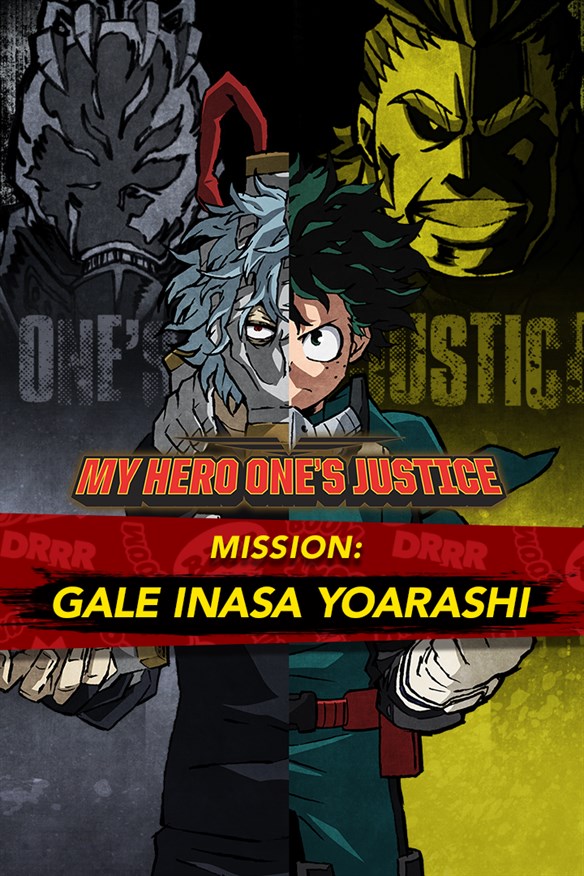 MY HERO ONE'S JUSTICE Mission: Gale Inasa Yoarashi Xbox Series X|S and Xbox One cover art