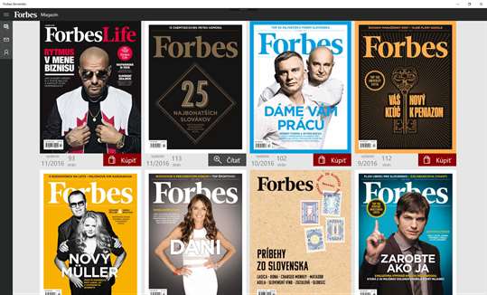 Forbes Slovensko screenshot 1