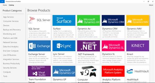 Products & Services Portfolio screenshot 2