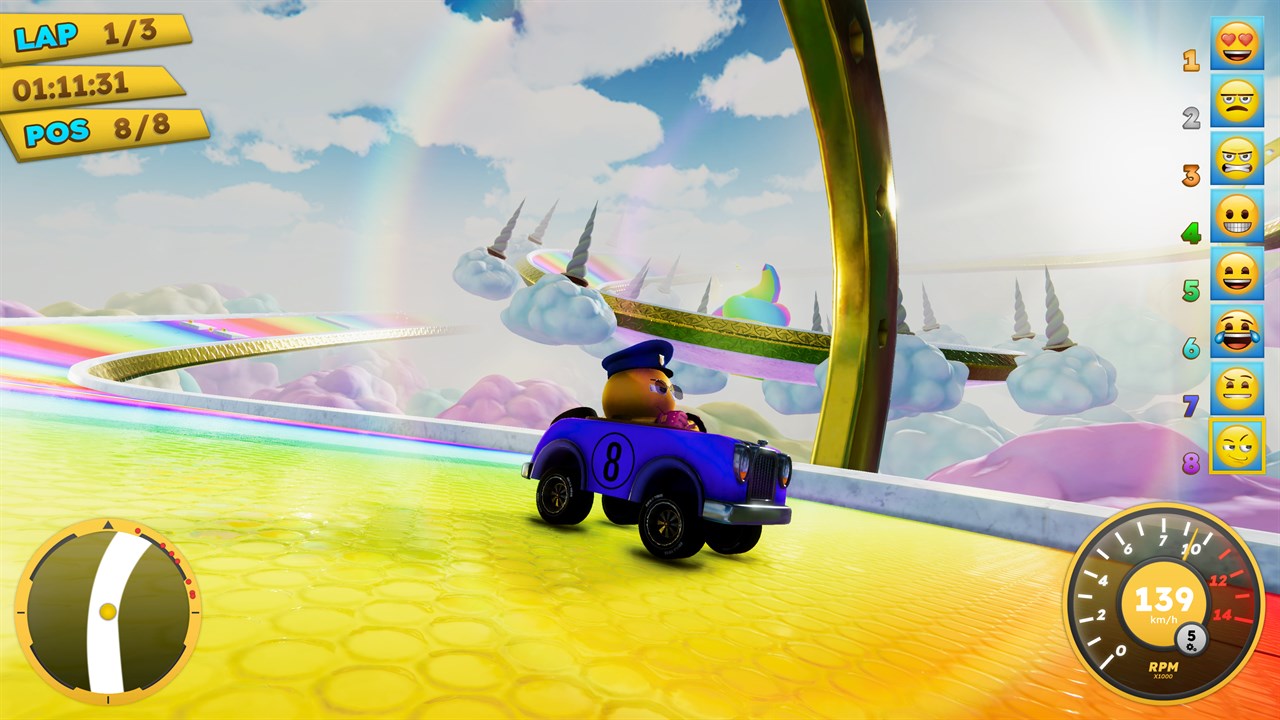 emoji Kart Racer screenshot 8
