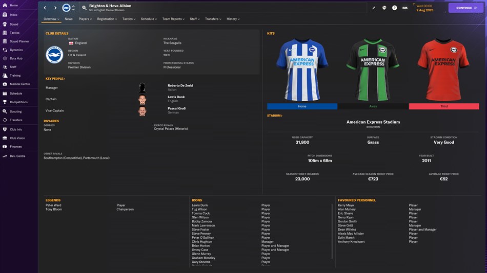 Football Manager 2024 Pre-Game Editor (Windows) Podle: SEGA