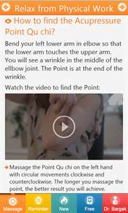 Relax NOW With Acupressure. screenshot 2
